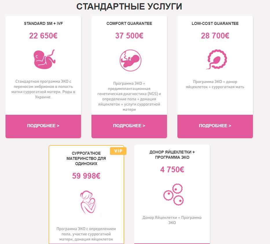 Сколько стоит суррогатное материнство в россии 2024