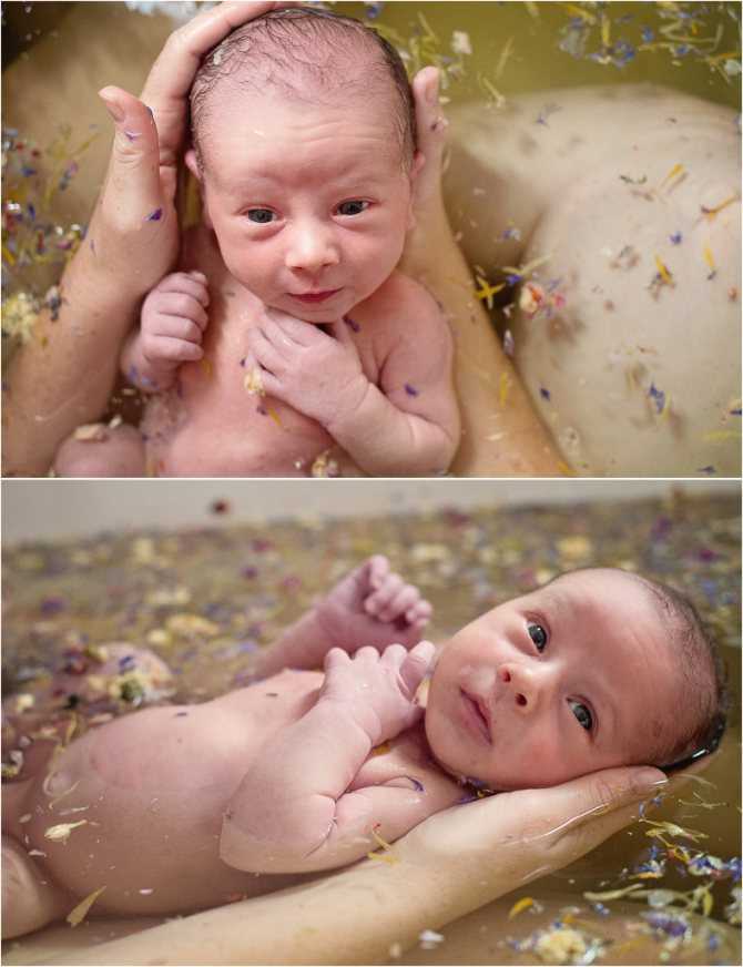 Полезная и успокоительная ванночка: как и зачем купать новорожденного в череде?