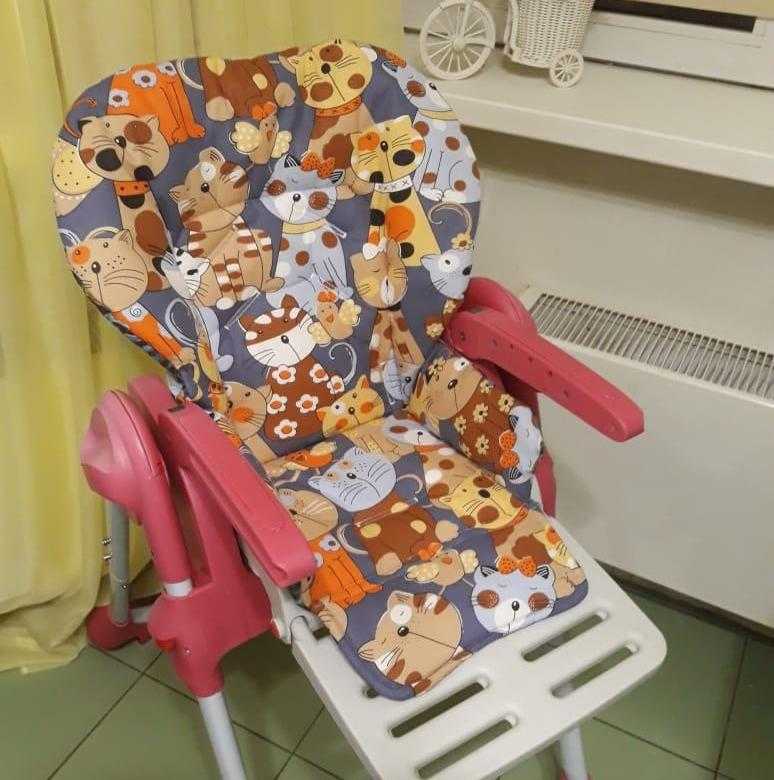 Чехол на стульчик для кормления: универсальные сменные изделия на детский стул