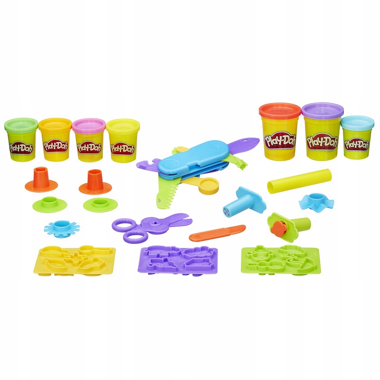 Набор для лепки play doh для детей - варианты игры с пластилином